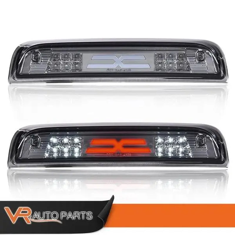 Redsmoke Lens LED 3RD Third Brake Light Lamp Fit for Chevy Silverado GMC Sierra 2014-18 Rear Led Backlights Led Blinker Light Cargo